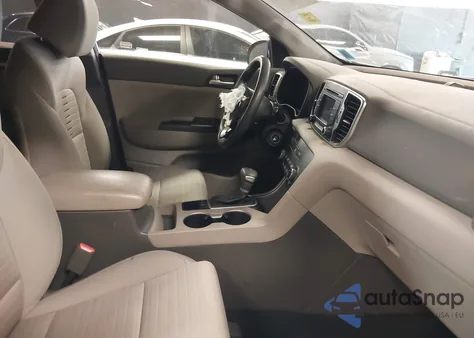 2017 Kia Sportage Lx from USA, damaged, VIN KNDPMCAC4H7035432